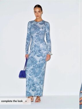 Reformation Long-Sleeve Maxi Dress